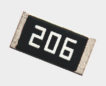 高阻值厚膜片式固定电阻